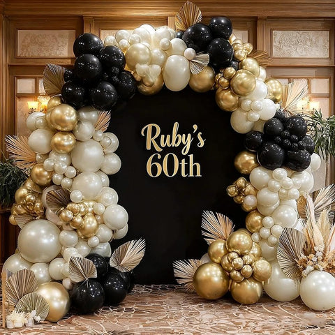 Pinbra easy assembly guide images help you build a stunning backdrop.