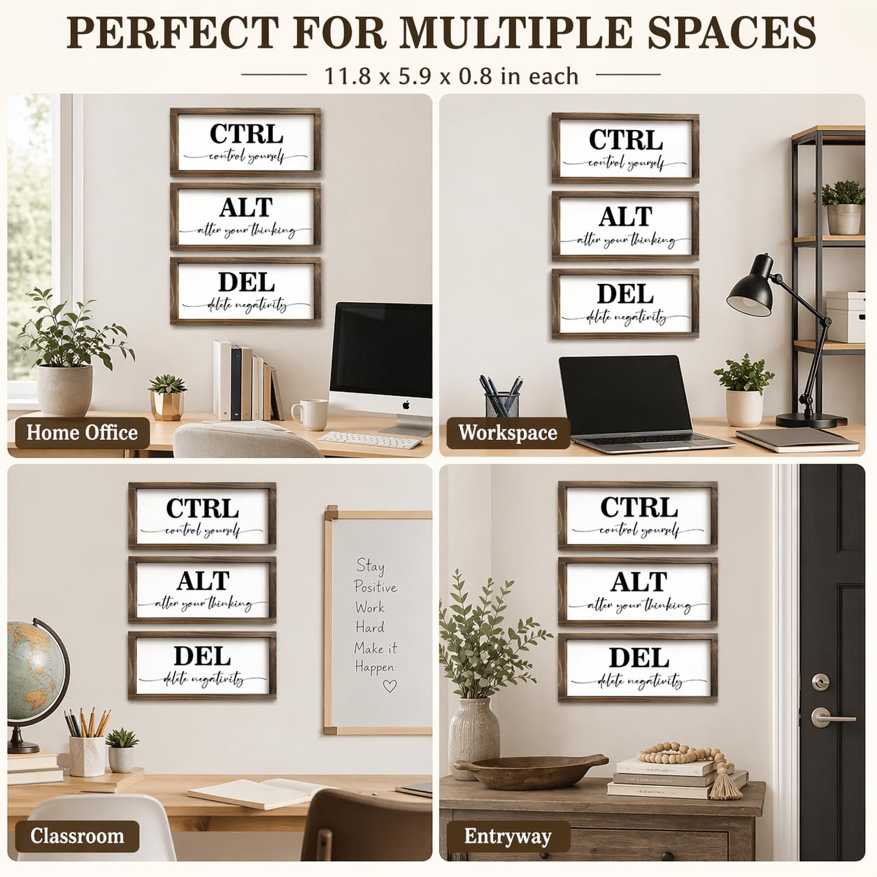 Pinetree Art packaging keeps signs dust-free during setup.