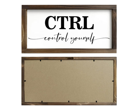 Pinetree Art gift-ready encouragement sign for desks and walls.