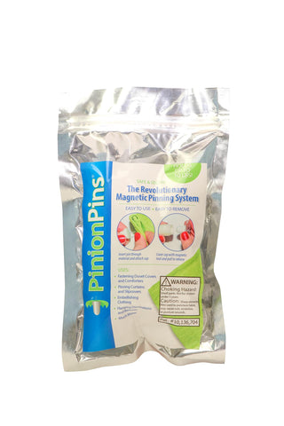 Pinion Pins versatile use for hanging decorations and securing fabrics.