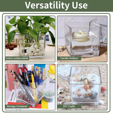 DIY resin craft container reimagined with PINIWON vase for creative projects.