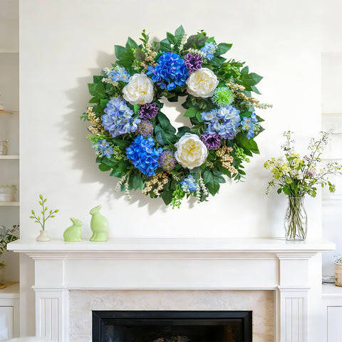 Pinkpuii grapevine base provides durable, year-round display