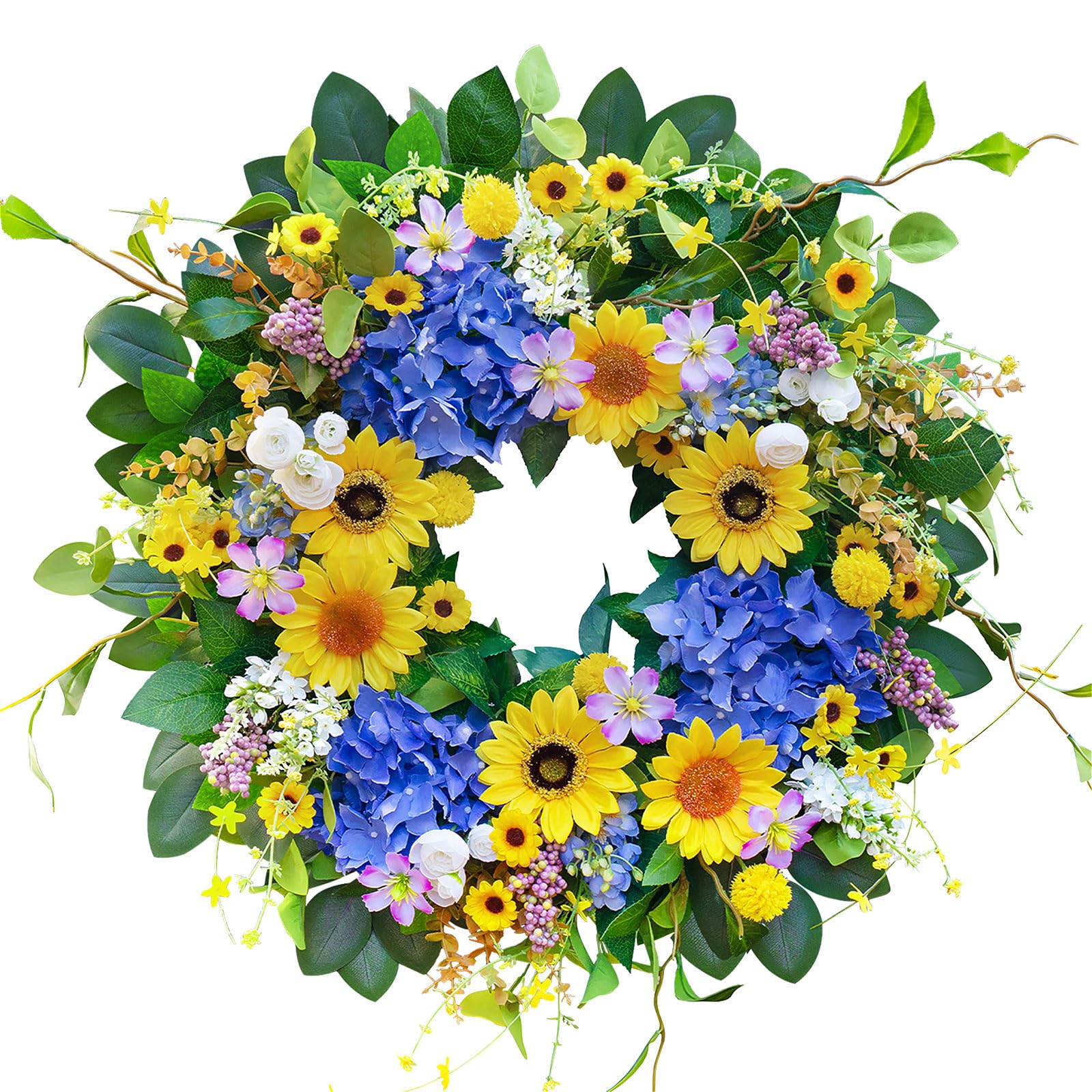 Pinkpuii spring wreath makes a thoughtful gift for Easter or housewarmings