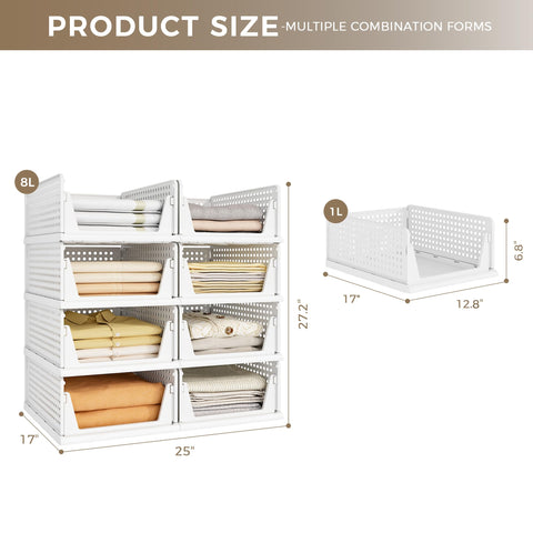 Pinkpum foldable storage bins for dorm spaces keep essentials tidy.