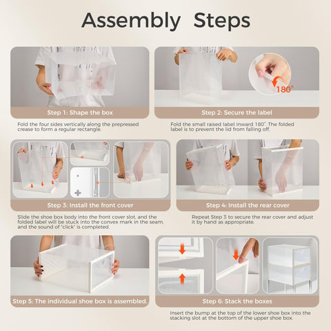 Pinkpum transparent front-door box enabling quick shoe choice