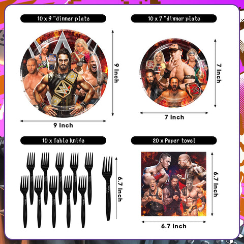 PINUO 7-inch dessert plates provide fun portions with rigidity.