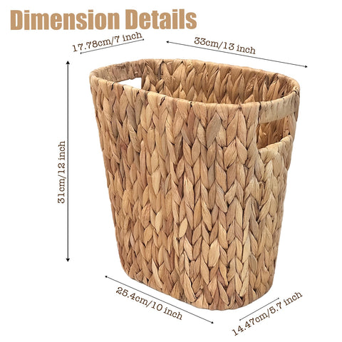 PINXIURY water hyacinth weave close-up highlights artisanal texture