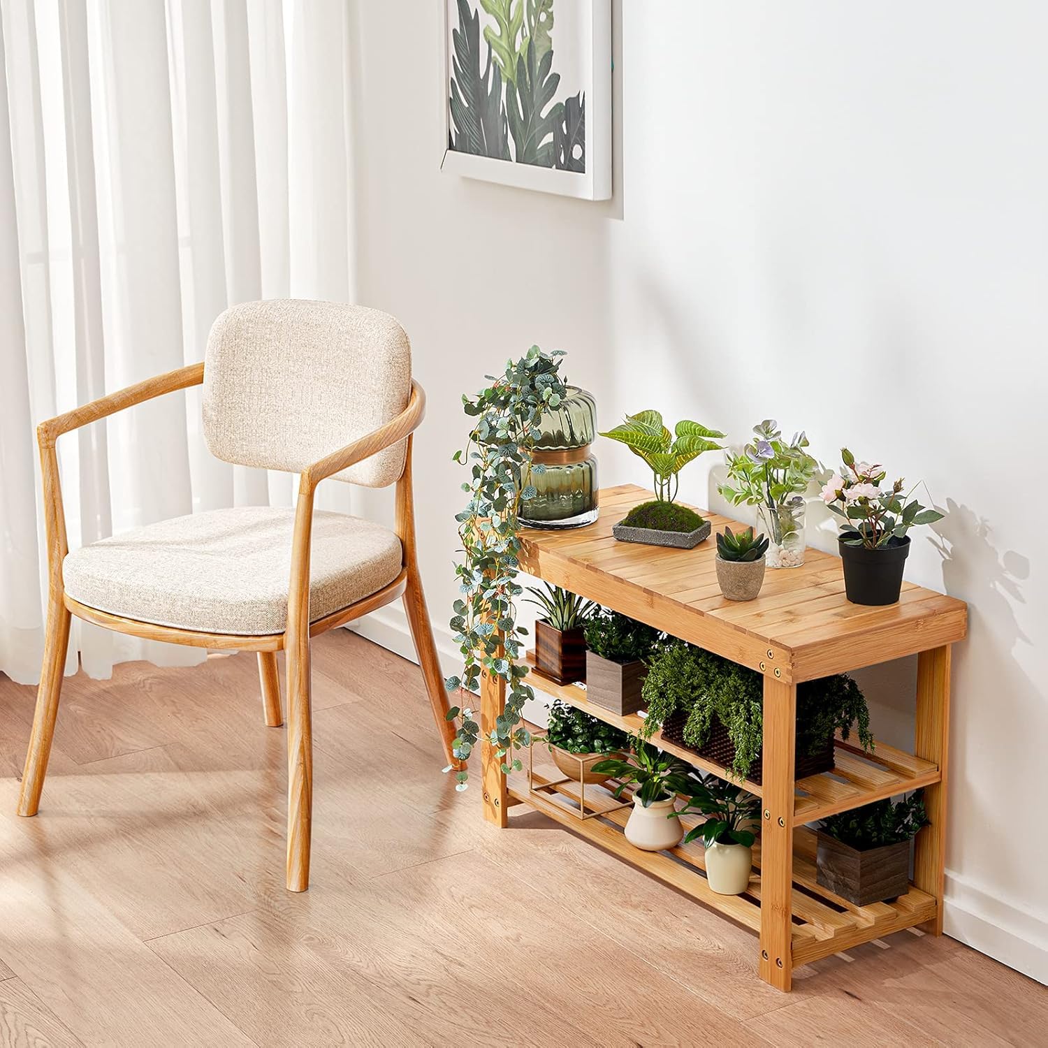 Pipishell bamboo material close-up highlights natural durability.