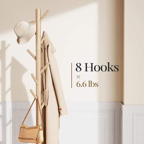 Pipishell coat rack features adjustable heights for versatile family use.