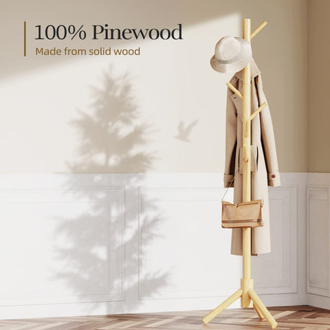 Pipishell solid wood construction combines durability with a warm, natural look.