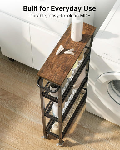 Pipishell locking wheels provide secure placement when needed in busy spaces.