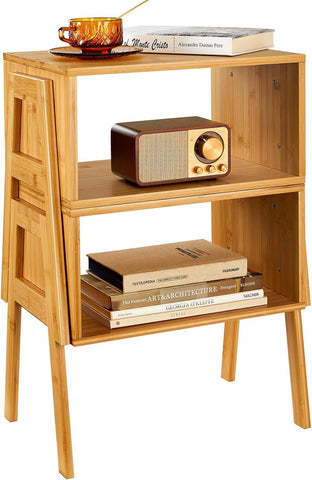 Pipishell nightstands blend with modern and traditional décor