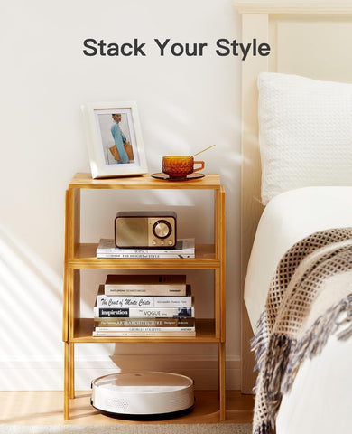 Pipishell nightstands designed for dorm rooms with space-saving design