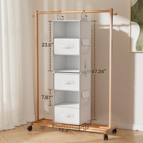 Pipishell separable unit design enables flexible closet setup