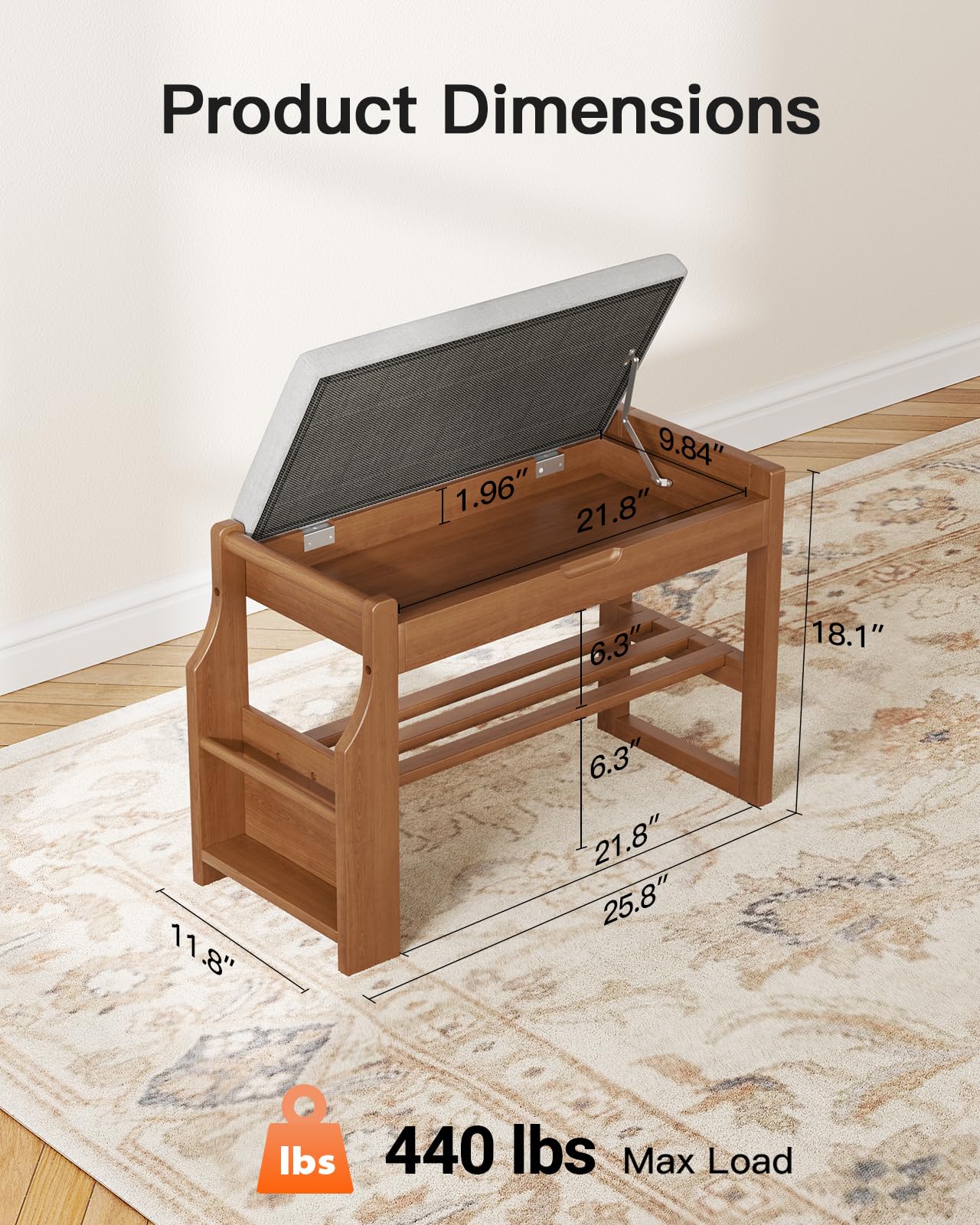 Pipishell side holder for umbrellas and magazines helps declutter the entry.