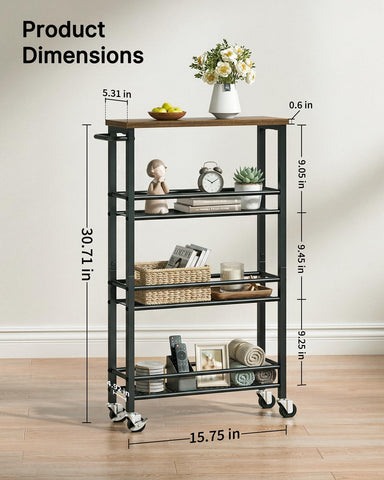 Pipishell swivel wheels enable smooth movement on any floor surface.
