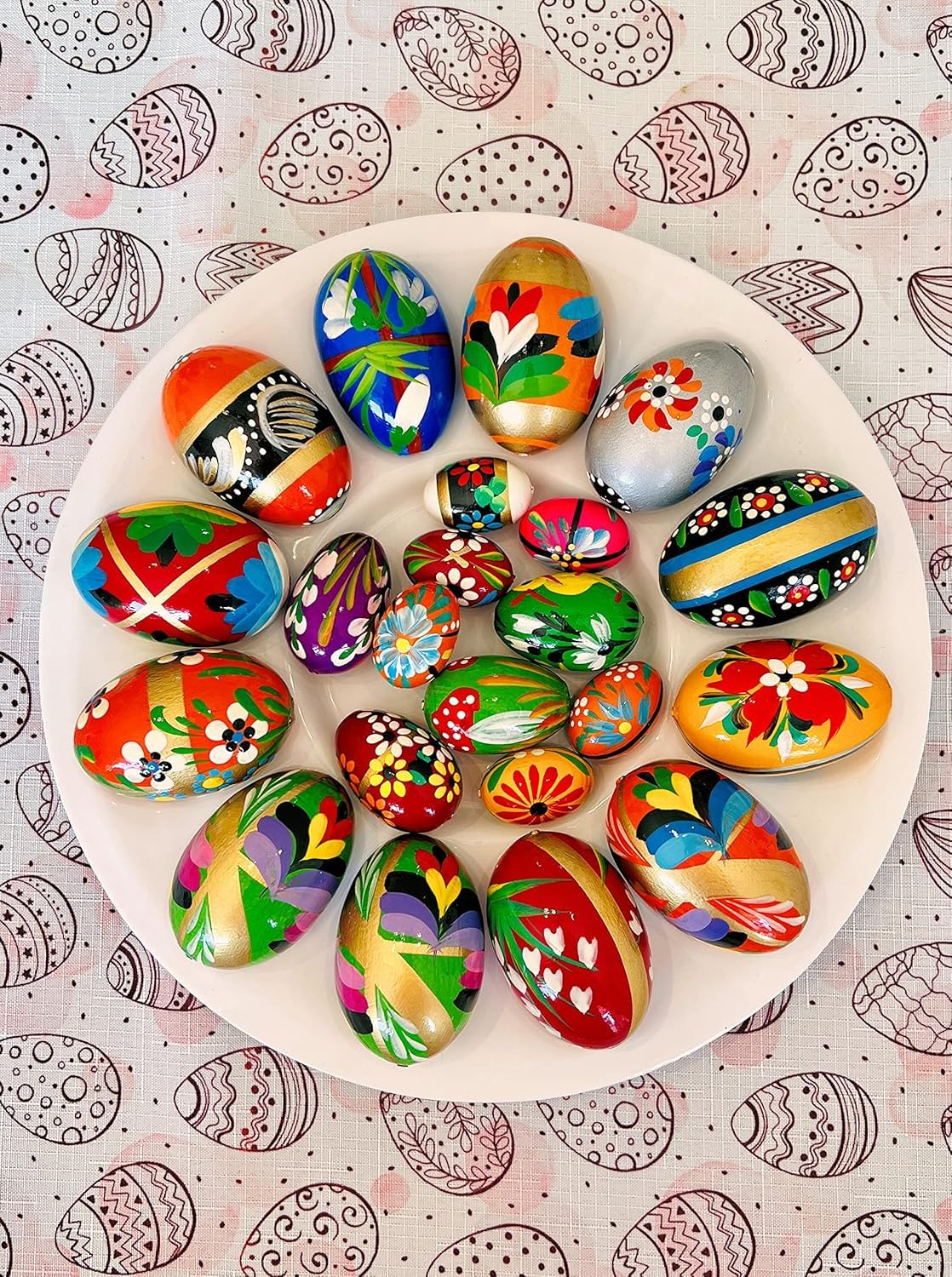 Imported from Poland with slight variations in color and design.