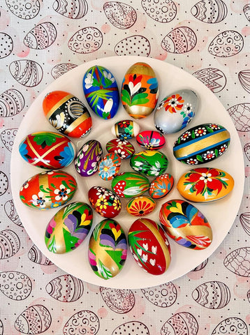Imported from Poland with slight variations in color and design.