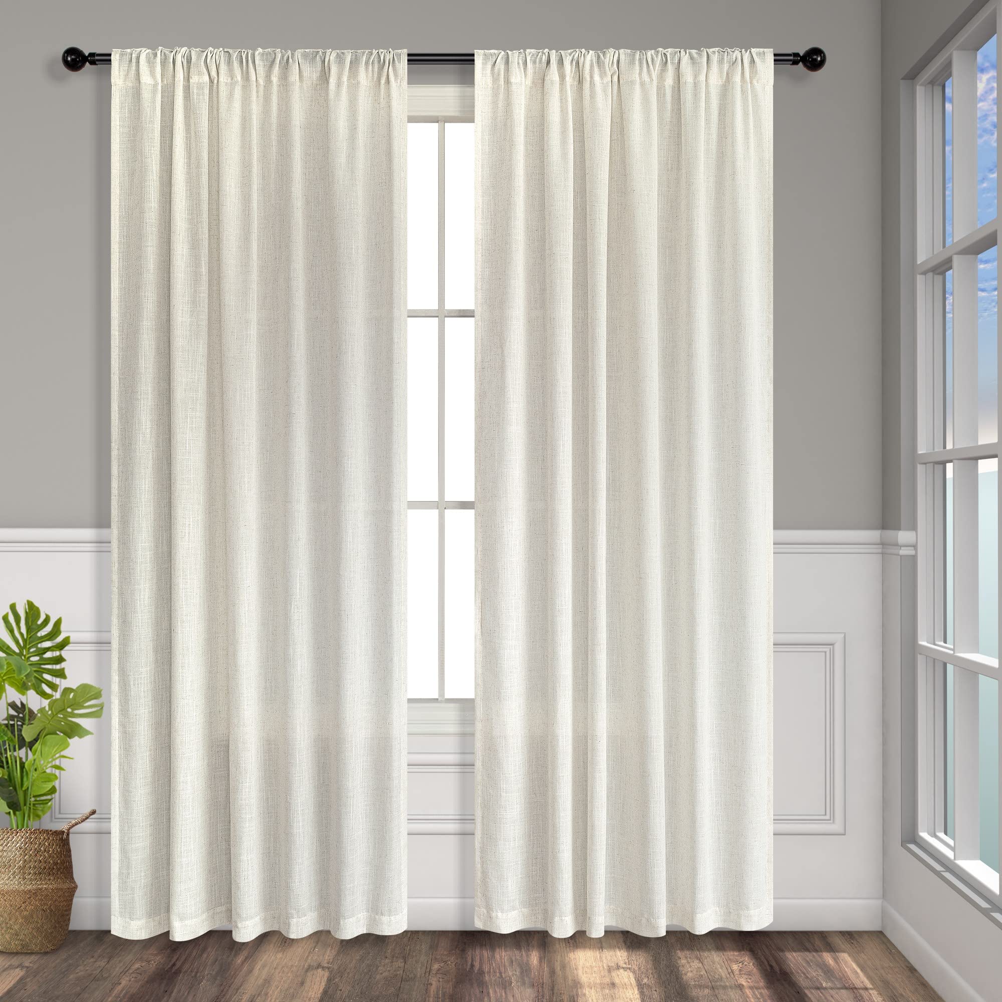 Pitalk bottom hem guide for 38 and 52 inch width curtains