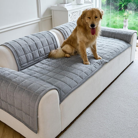 PJLZJFBY couch cover in soft corduroy creates a warm and cozy seating experience