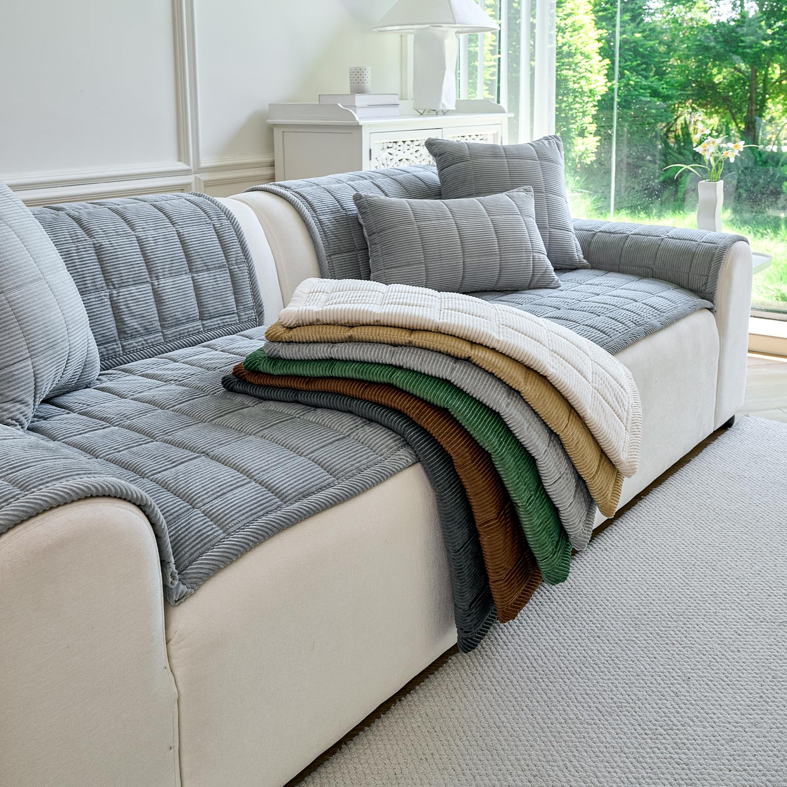 PJLZJFBY corduroy-soft texture adds warm comfort for pets