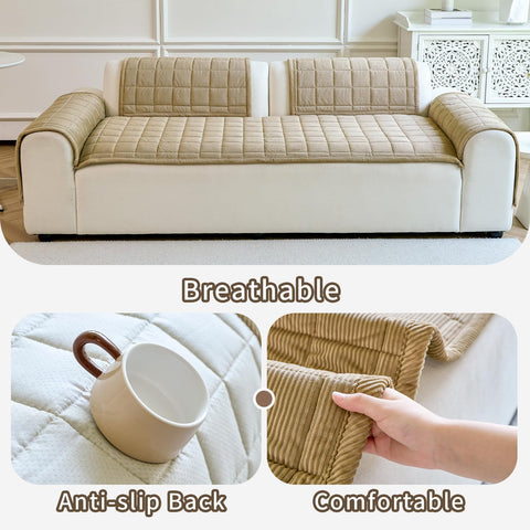 PJLZJFBY dog on sofa demonstrates cozy protection.