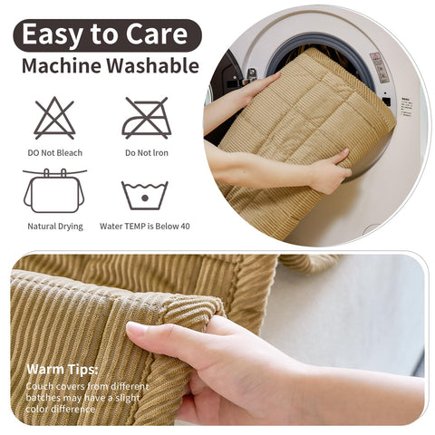 PJLZJFBY warm-tone cover blends with home decor.