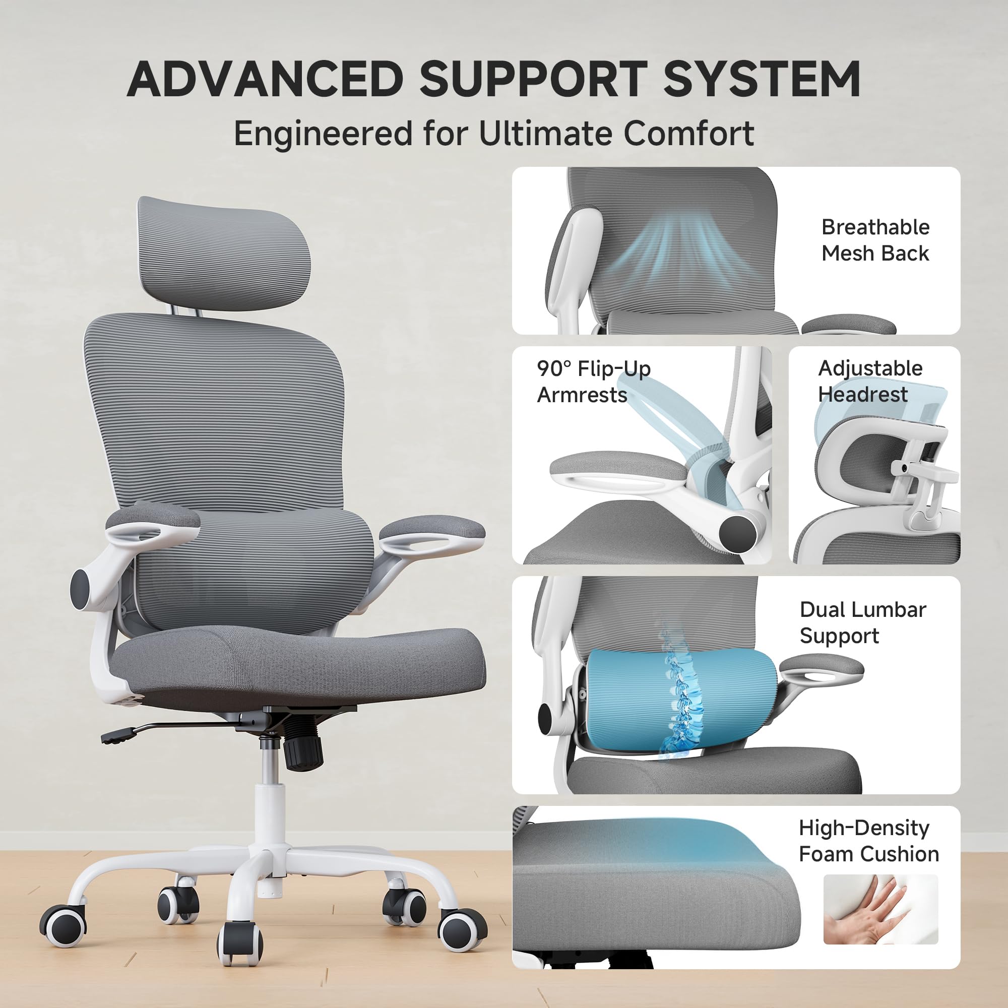 PKPT chair adapts from home office to gaming setups with versatile design