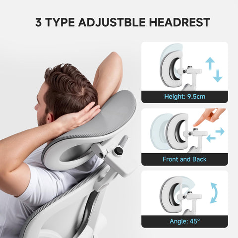 PKPT chair tilt from 90 to 135 degrees for varied postures
