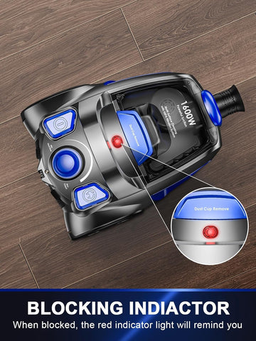 PKUYIE smart dust indicator helps manage emptying during cleaning