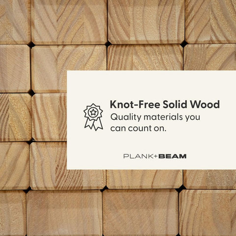 Plank+Beam slim design suits narrow entryways for organized foyers.