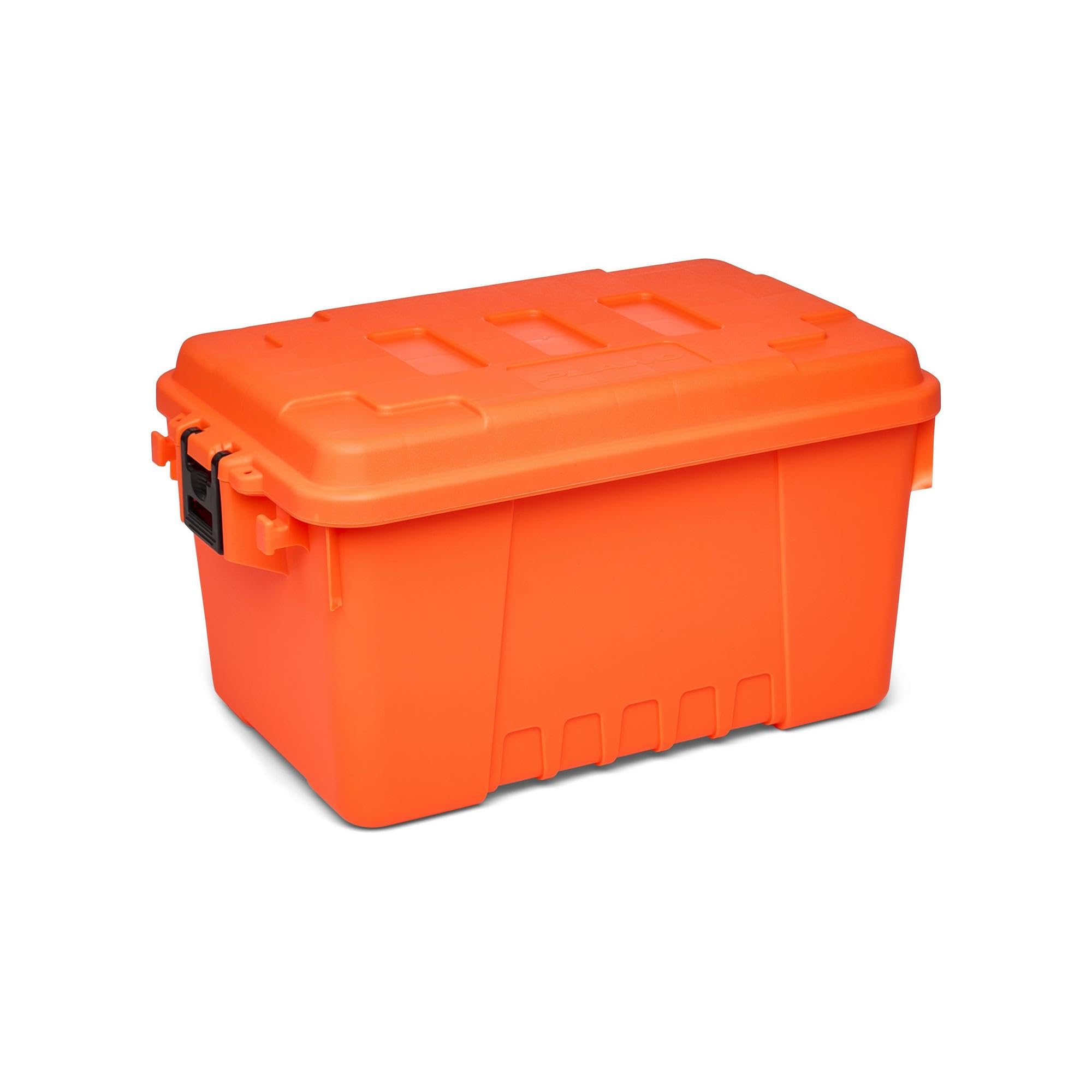 Plano Sportsman’s Storage Trunk shows durable construction for rugged gear storage