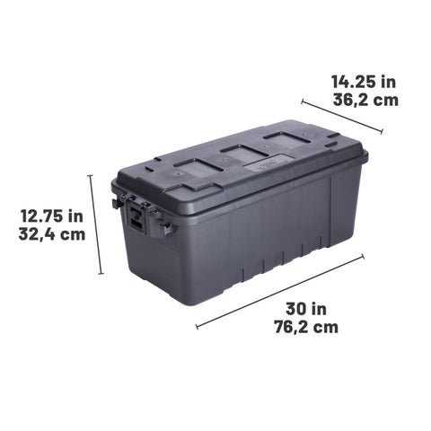 Plano Sportsman's Storage Trunk durable plastic construction for rugged use