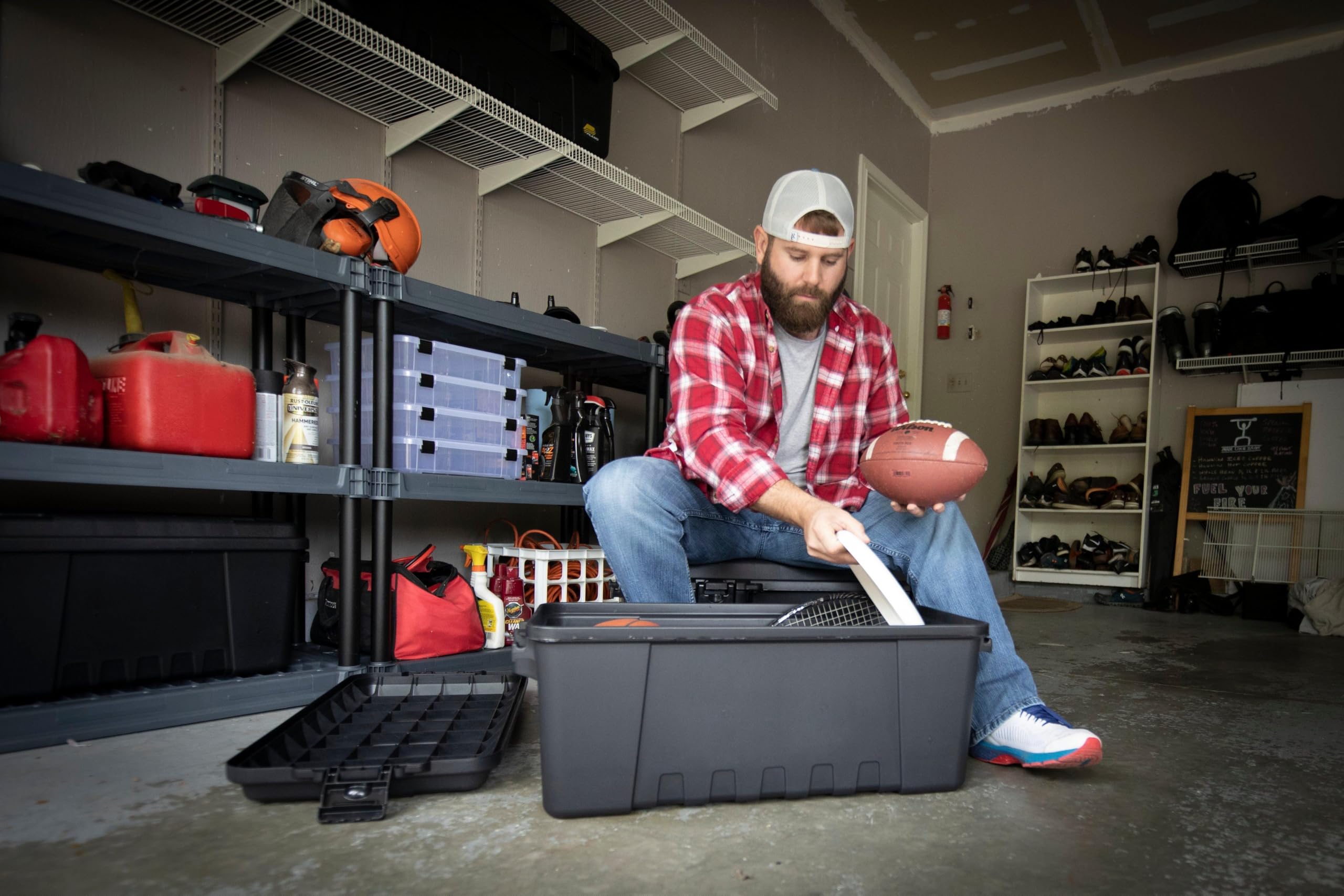 Plano Sportsman's Storage Trunk lockable latches for added security