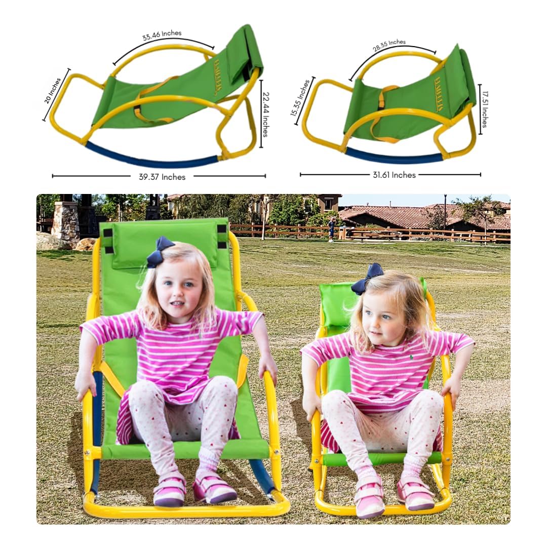PLATPORTS seat close-up shows comfortable back support and safe design.