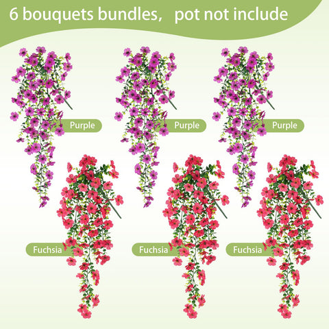 Playieer UV-resistant outdoor flowers endure sun without fading.
