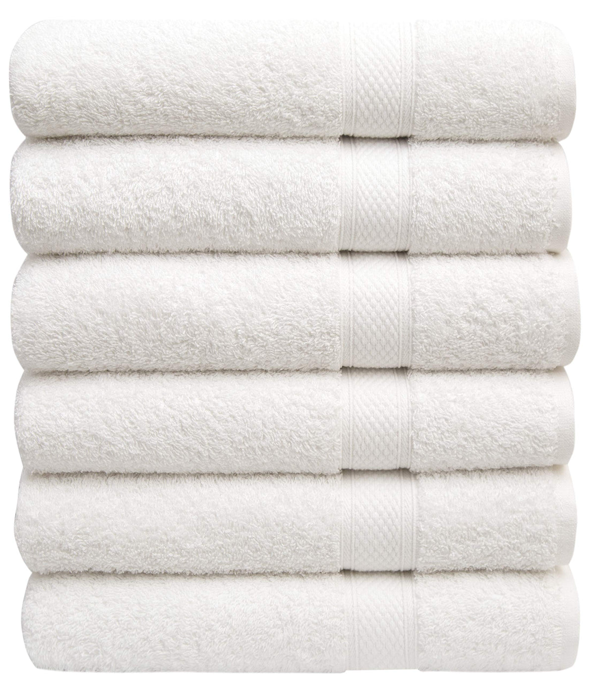 Pleasant Home bath towels pack6 24x50 ideal for gym or pool use.