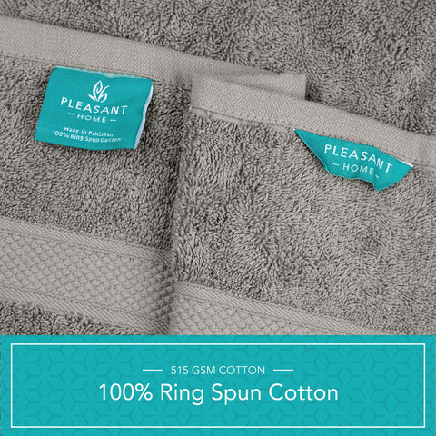 Pleasant Home bulk six-towel pack ready for family or business use.
