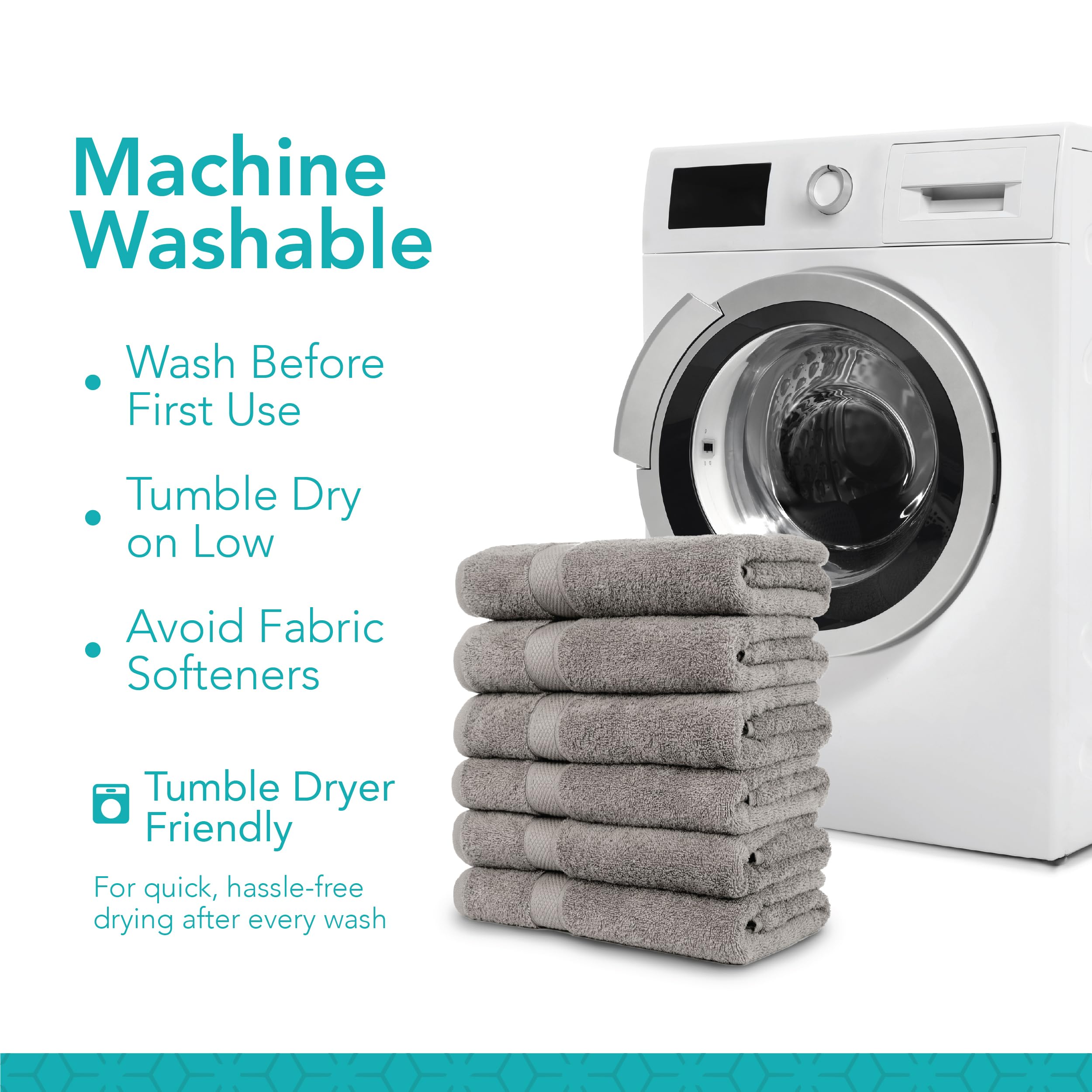Pleasant Home towels shown in gym or spa setting for post-workout drying.