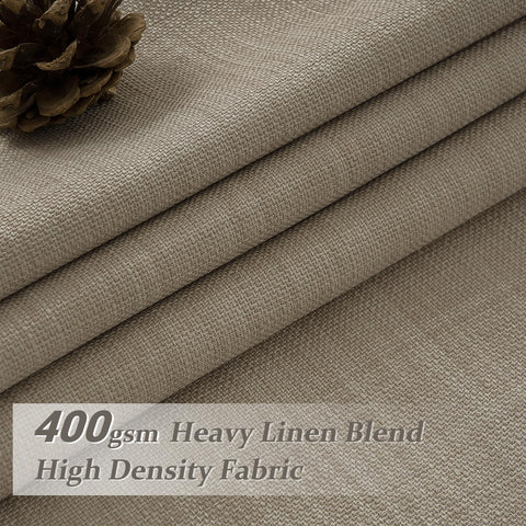PleatedDrapes room-darkening layer blocks light for restful mornings and cinema-like evenings.