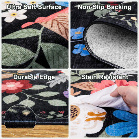 PLHXFR durable stitching 8x10 rug designed for high-traffic areas.