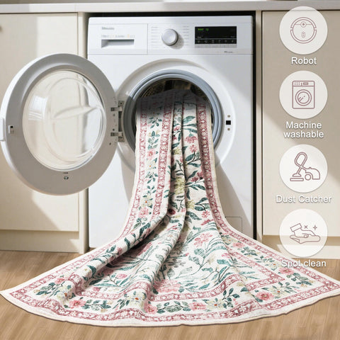 PLHXFR ultra-soft low-pile rug for barefoot comfort and quiet rooms