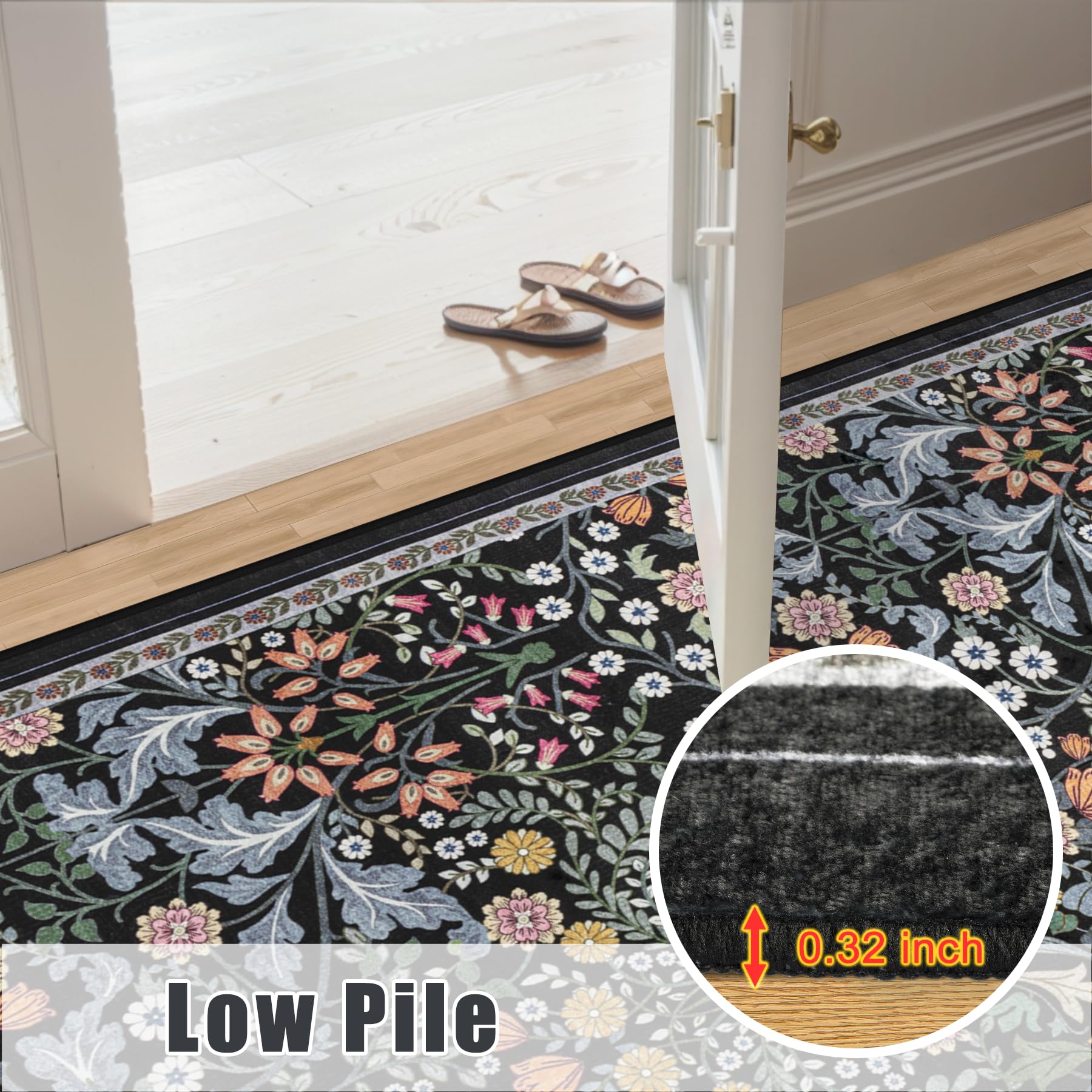 PLHXFR kid-friendly rug suits living rooms, nurseries, and play areas.