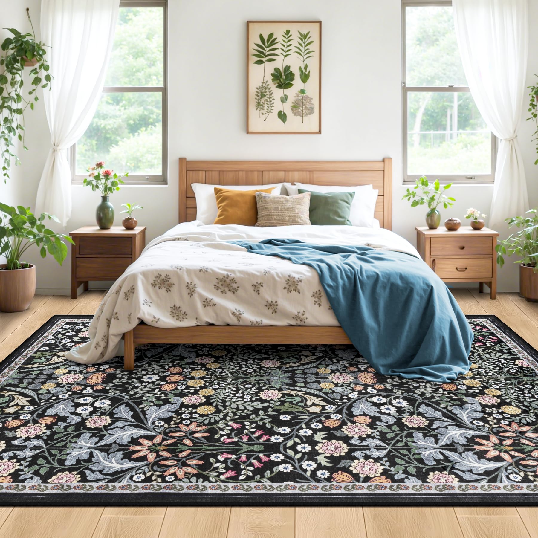 PLHXFR ultra-soft low-pile rug delivers foot comfort in high-traffic spaces