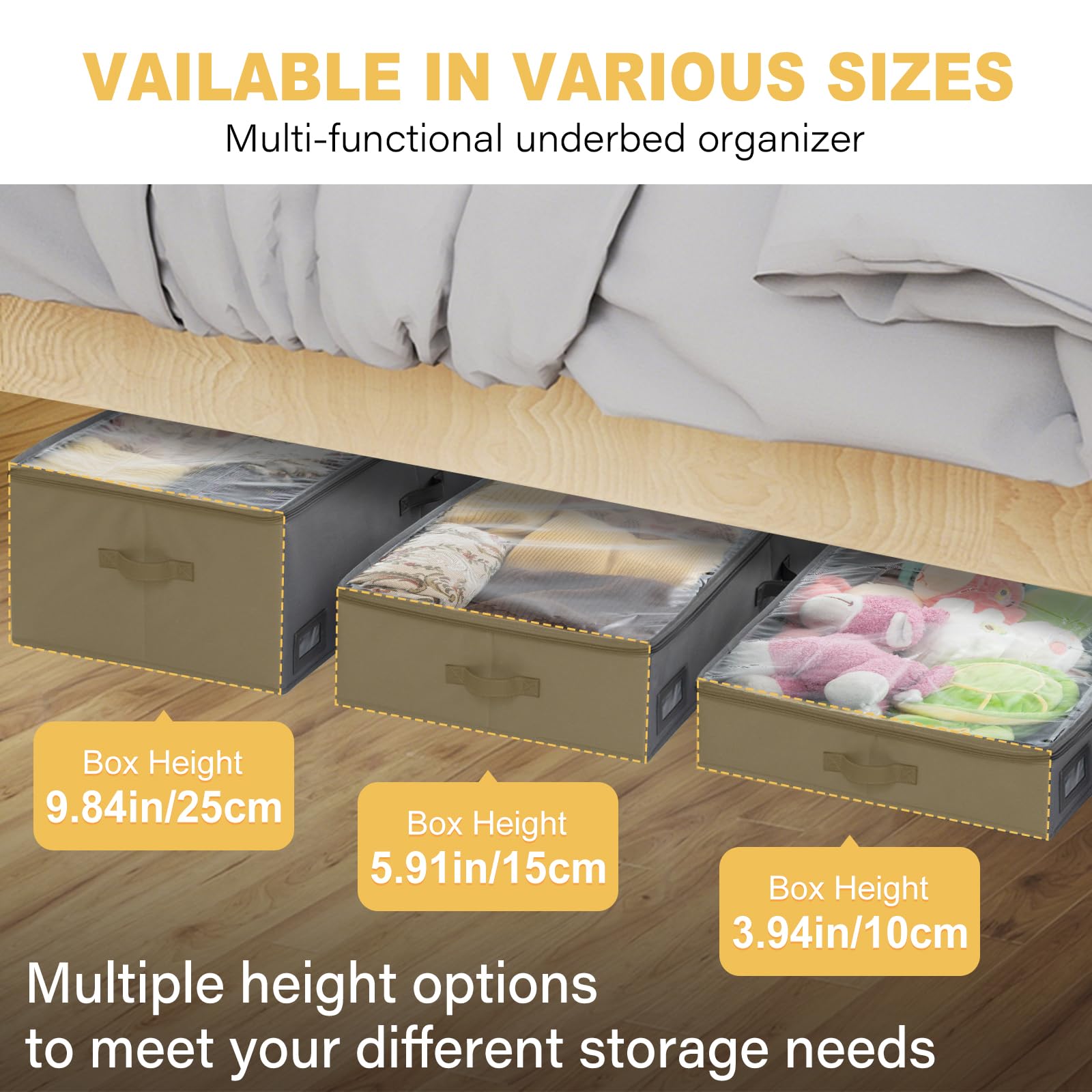 PLUMGEAN clear cover and label holder for quick item spotting