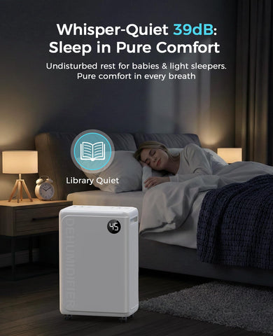 PLUSCENT auto-defrost feature maintains efficiency in cooler rooms
