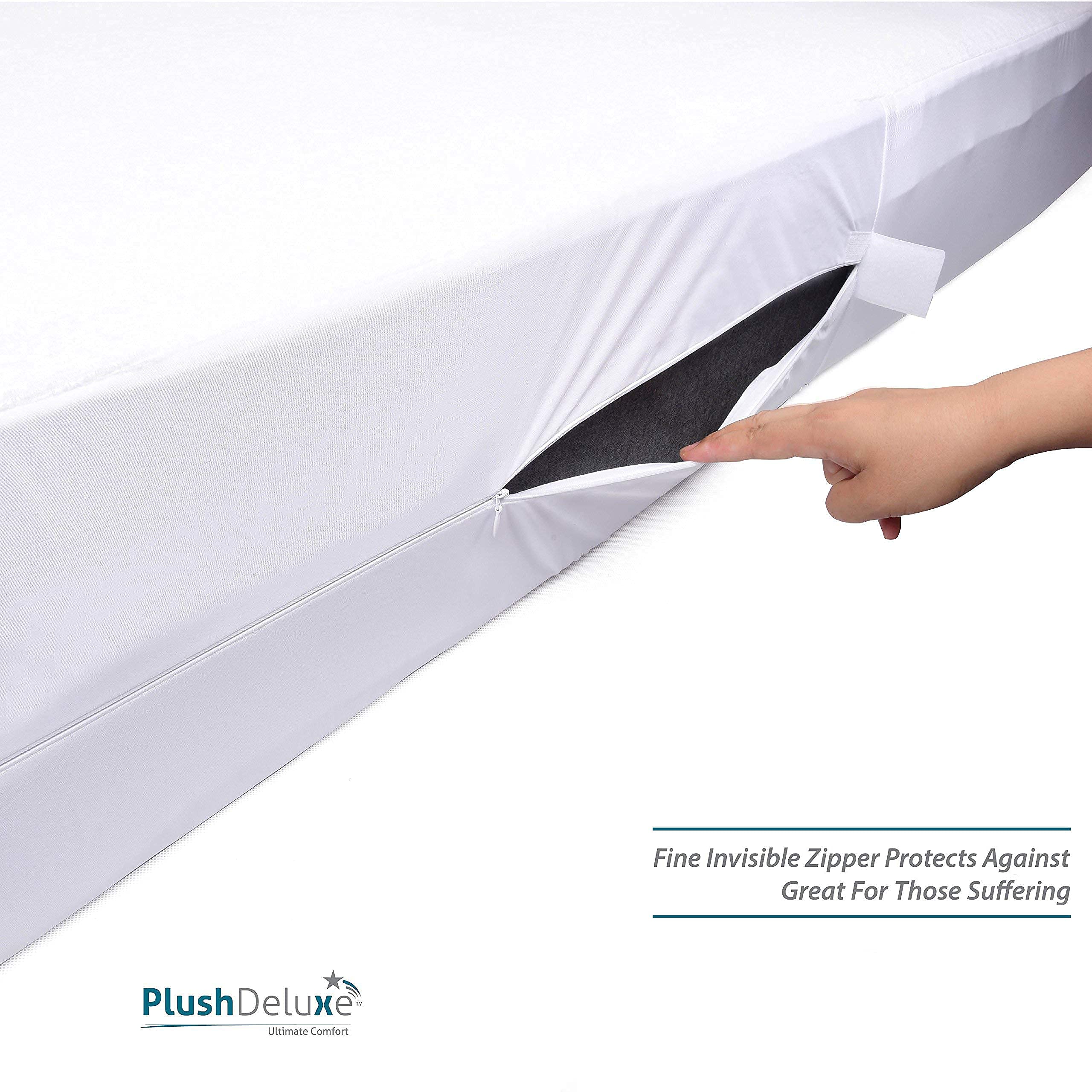 PlushDeluxe breathable membrane promotes air flow while repelling liquids.