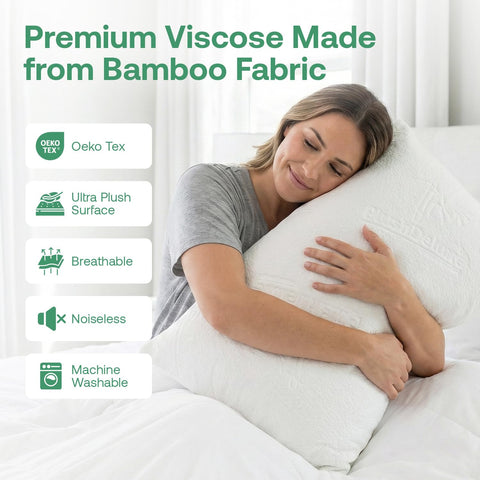 PlushDeluxe breathable design supports airflow for a cooler night
