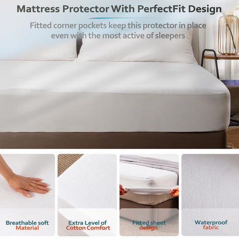 PlushDeluxe machine washable design with a 10-year warranty for lasting use.