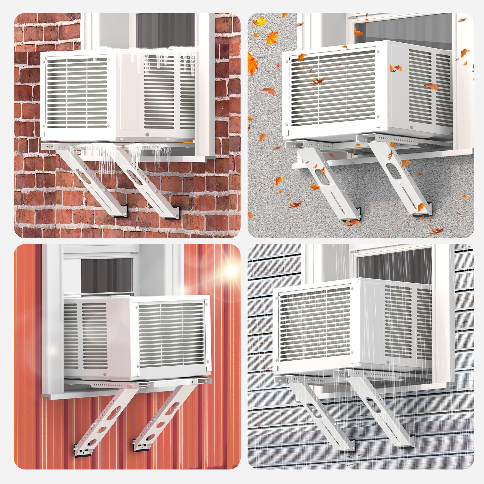 Plusluck fits 5,000 to 24,000 BTU units for versatile cooling